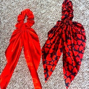 valentine’s day hair scarves!